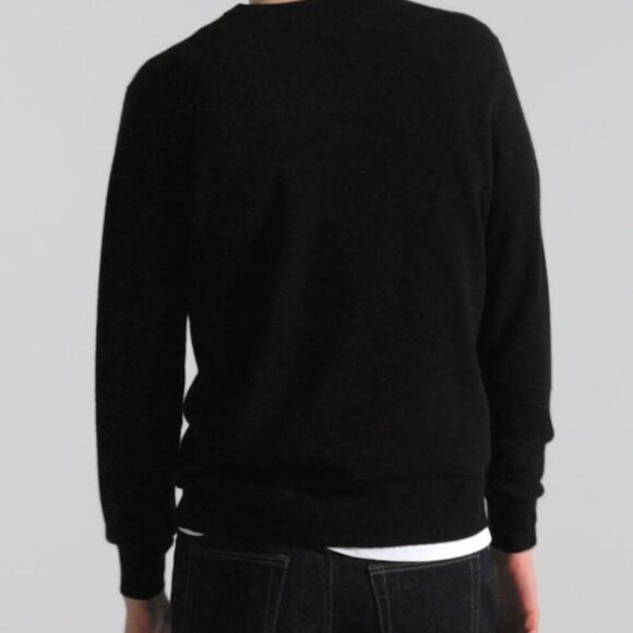 J. Crew HO862 Black Cashmere crewneck sweater NWT size XS - Picture 5 of 9